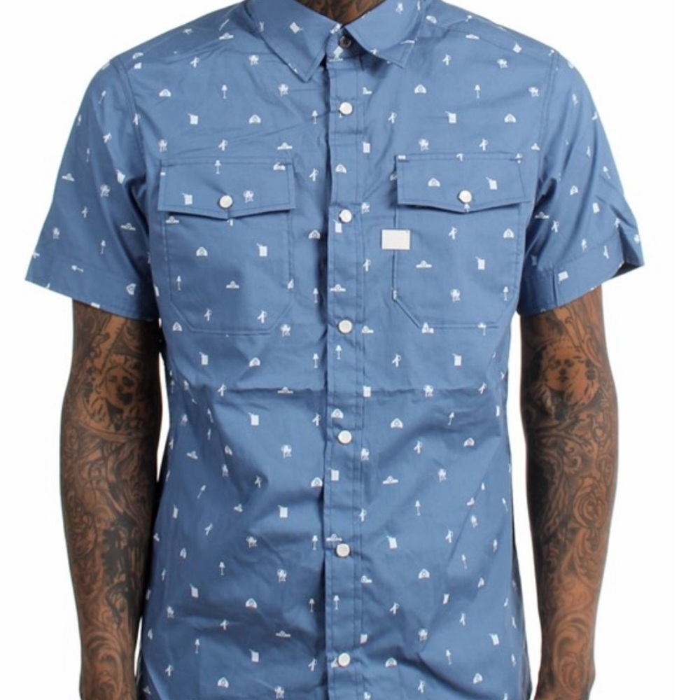 G-Star Raw Men’s Landoh button down shirt